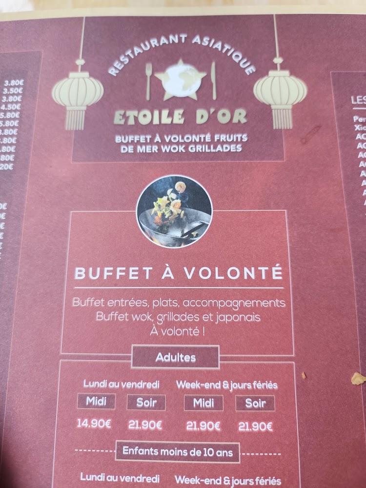 Étoile d'Or - Menu Image 3